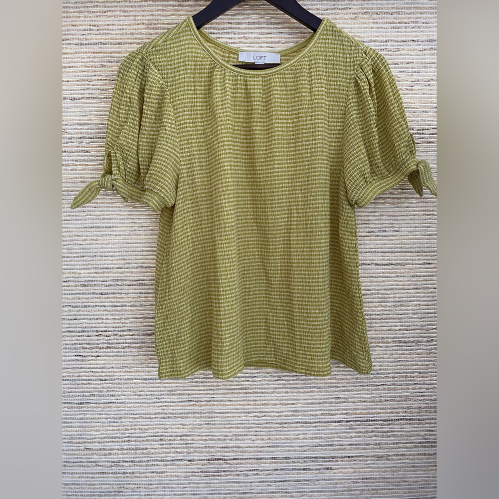 Loft Bow Sleeve Top